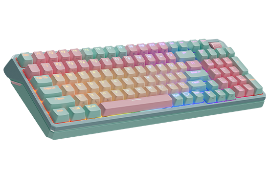 Teclado Mecânico Gamer Cooler Master MK770 Macaron, Wireless